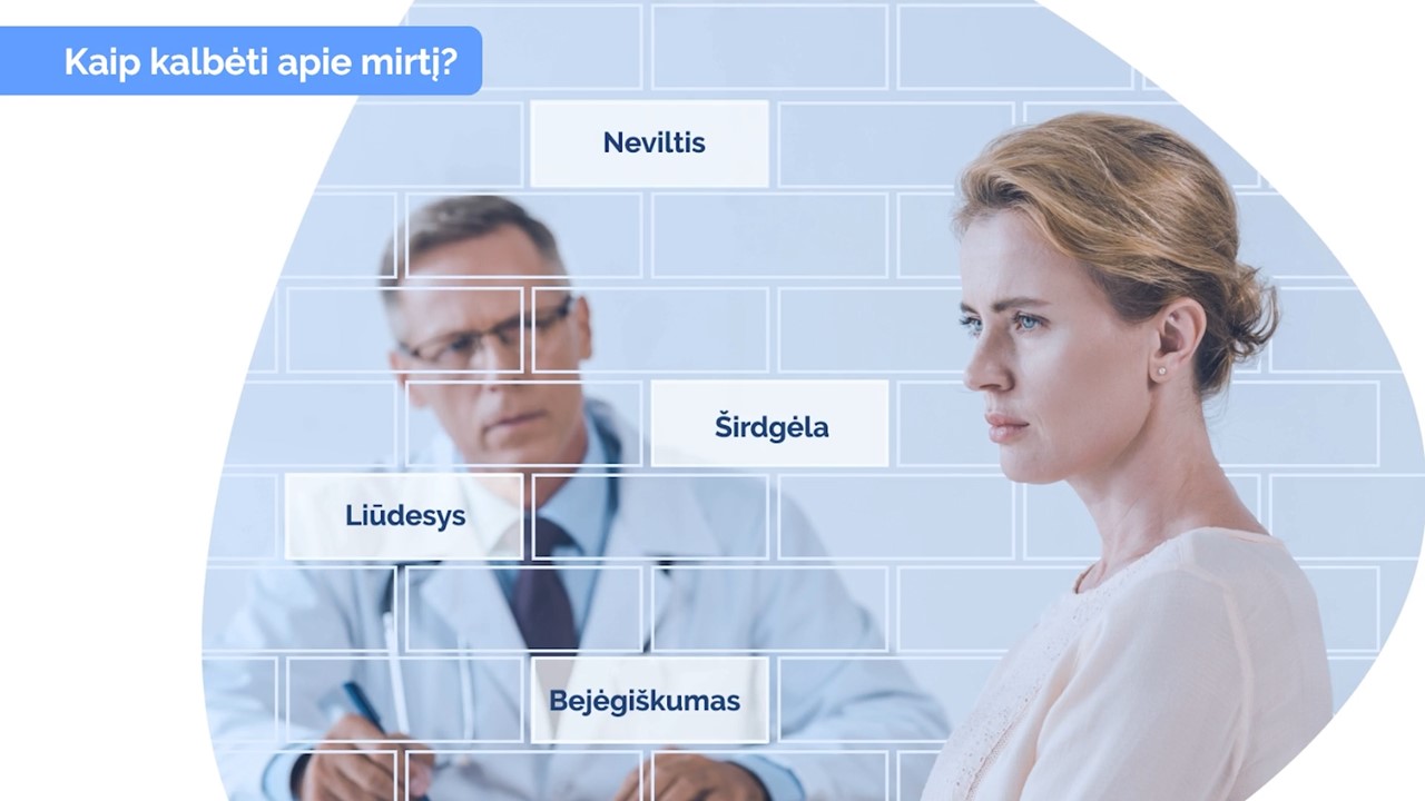 Kaip pranešti apie mirtį bei kitus neigiamus įvykius pacientams ar jų artimiesiems 